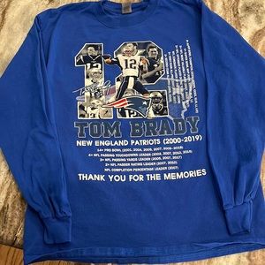 Long sleeve Tom Brady Tshirt